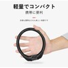 FineGood Bicycle Lock, Wire Lock, Dial Lock, Lightweight, Portable Length,