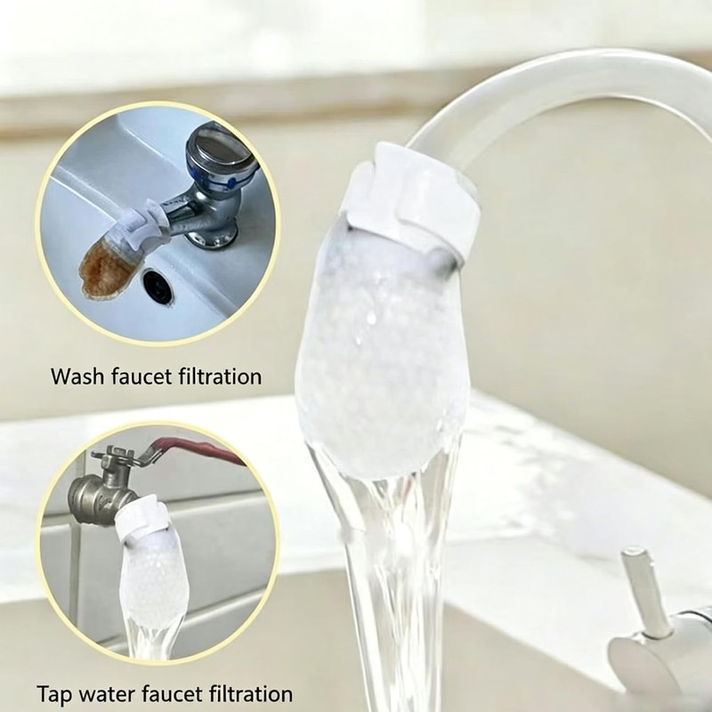 50/100/150/200pcs Faucet Filter Bag, Splash-Proof Kitchen Faucet Water Filters Bag,