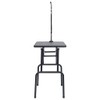 vidaXL Adjustable Pet Grooming Table with Loop - Large Non-Slip