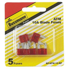 Bussmann ATM 10A Blade Fuses (BP/ATM-10-RP)