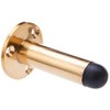 Merriway® BH01611 63mm (2.1/2 inch) Wall Mounted Pillar Door Stop
