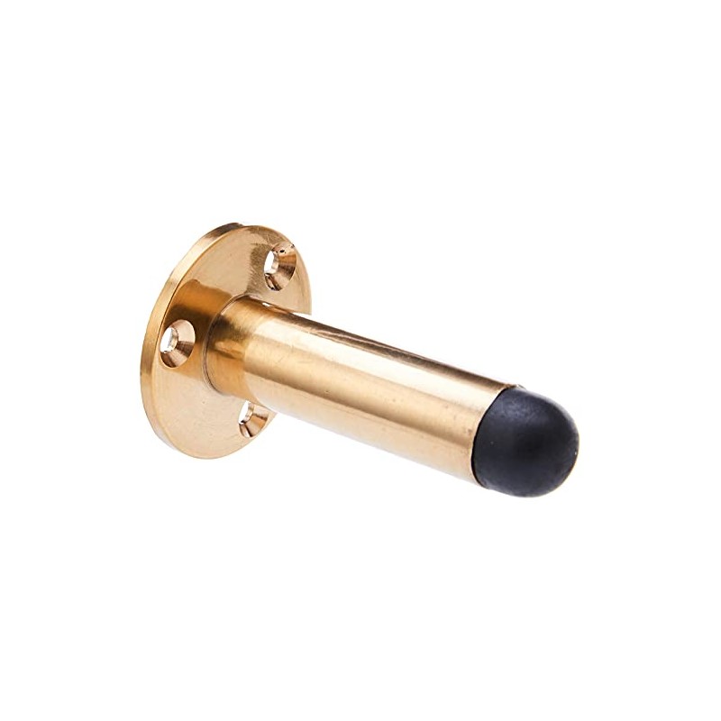 Merriway® BH01611 63mm (2.1/2 inch) Wall Mounted Pillar Door Stop