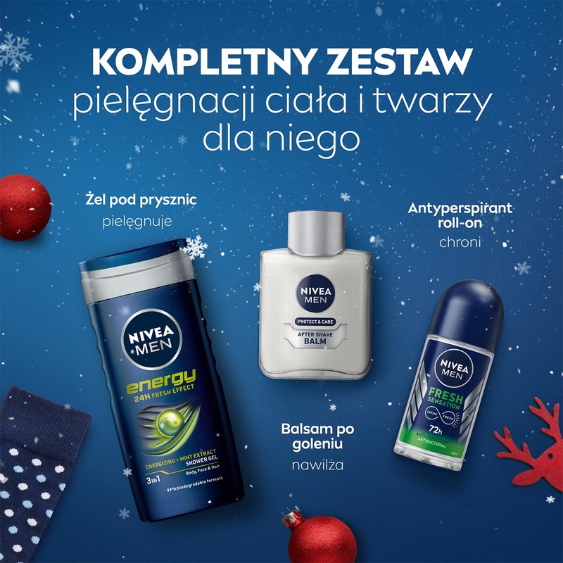 NIVEA MEN Pure Energy Gift Set