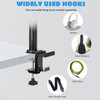 UPELLA Guitar Desk Stand with Clamp, Heavy Duty Guitar Hanger