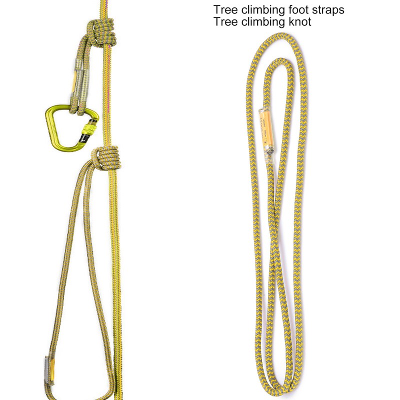 Outdoor Tree Climbing Foot Straps High Altitude Training High Temperature