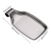 Spoon Rest, Stainless Steel Large Spoon Rest Kitchen Spoon Holder