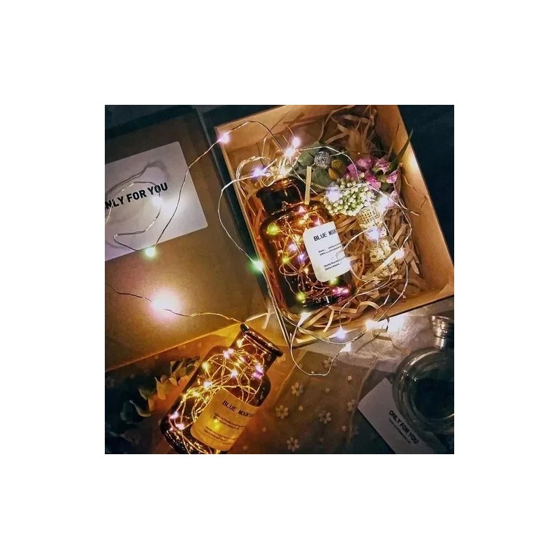 RUBEN ARMANDO Luces De Hadas Con Pilas Luces De Cadena