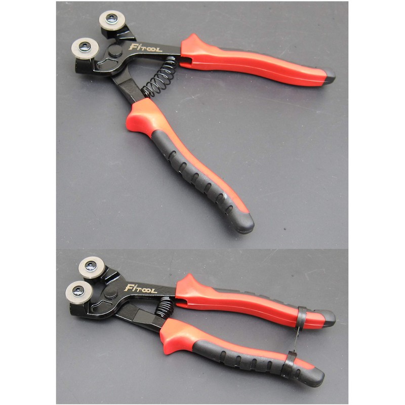 Wheeled Glass Tile Nippers, Stained Glass Mosaic Backsplash DIY Tile
