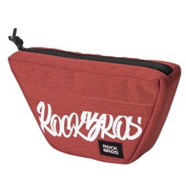 ROCKBROS Bicycle Handlebar Bag Small Handlebar Pack with 0.7L for Road, Mountain, Gravel and E-Bike, Scooter Red