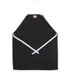 Shirtless BBQ Naked Adjustable Apron; Black