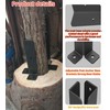 4 Pcs Adjustable Deck Post Anchor Brackets Kit Fits 1.5x1.5,