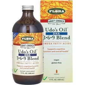 Flora Udo's Oil DHA 3-6-9 - Líquido mezclador, 17 Fl Oz