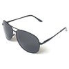 J+S Premium Military Style Classic Aviator Sunglasses, Polarized, 100% UV