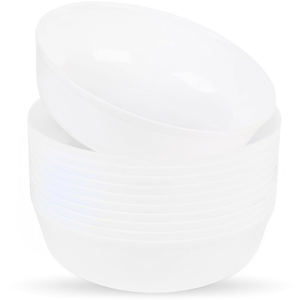 Blue Sky Edge White Bowls - 16 oz (10 Count)