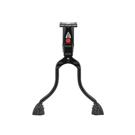 Hebie Unisex – Erwachsene Rex Zweibeinständer, schwarz, 26cm