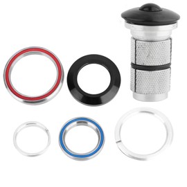 ZTTO 42mm 52mm Bicycle Headset CNC 1 1/8"-1 1/2" Tapered Tube Fork Angular Contact Bearing