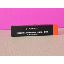 M·A·C MAC Powder Kiss Longwear Matte Liquid Lipstick Resort Season Brand New With Box