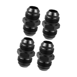 TUCKBOLD 4pcs AN10 Male to AN10 Male Car Flare Reducer Hose Fitting Adapter Automotive Parts