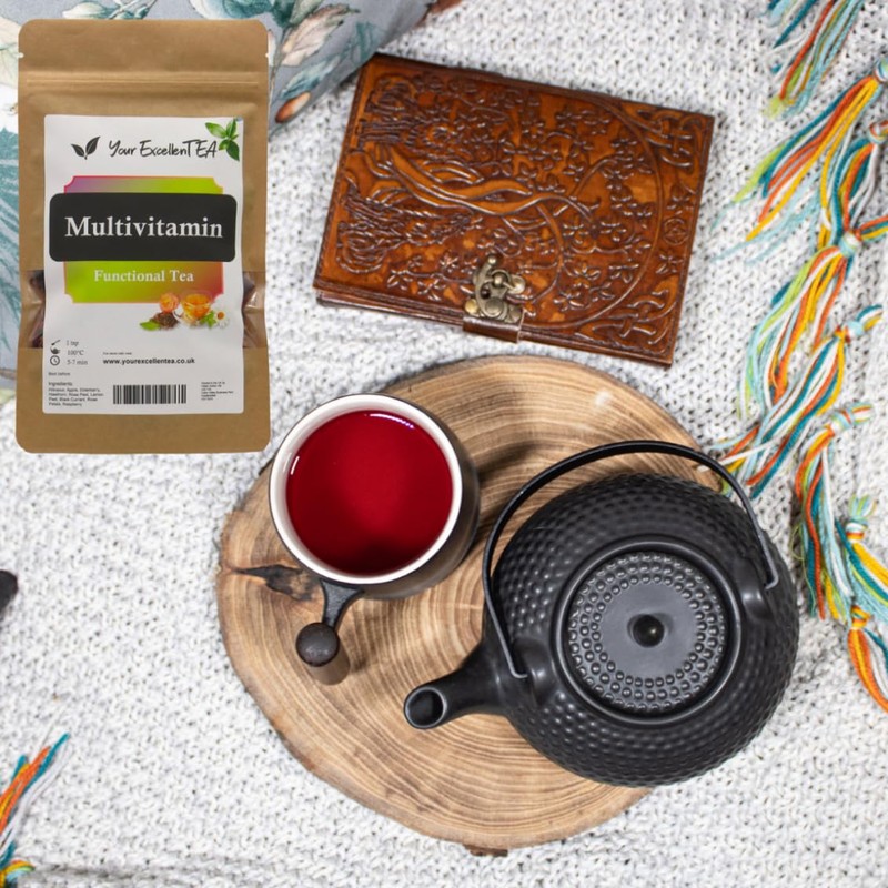 Multivitamin Loose Tea - 250g - Fruit Herbal Functional Brew