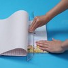 Saitama Welfare Association SAIFUKU Film Pasting Ruler, 13.8 inches (35