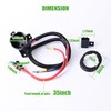 10L0L Golf Cart Charger DC Receptacle for Club Car Precedent
