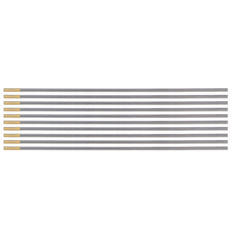 10Pcs TIG Welding Tungsten Electrode 3/32 X 6in Tungsten Needle