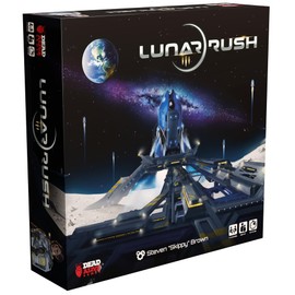 Dead Alive Games: Lunar Rush - Standard Edition - Euro-Style Board Game, Moon & Space, Resource Management, Worker Placement, Ages 14+, 1-4 Players