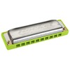 Hohner harmonica, Green (HOM2015056X)