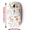 2.4G Wireless Mouse with Cute Pattern Design for All Laptops