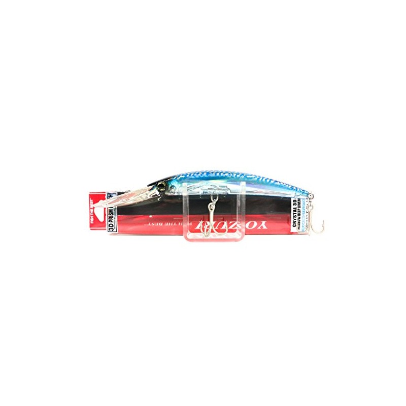 Yo-Zuri Crystal 3D Minnow Deep Diver Lure, Blue Tiger, 5-1/4-Inch
