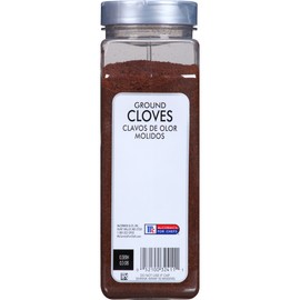 McCormick Culinary Ground Cloves, 16 oz - One 16 Ounce Container of Ground Cloves Powder for Sweet, Pungent Flavor, Use in Cakes, Cookies, Gingerbread, Stews, Sauces and More