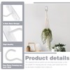 4PCS Ceiling Hooks Heavy Duty, Ceiling Hooks for Hanging Plants,