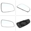 Espejo Retrovisor Lateral para Puerta Derecha de Coche, Cristal para