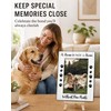 Dog Picture Frame 4×6，Dog Lovers Gift for Women