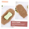 Mikinona 4pcs Exfoliating Gloves Mitts for Body Scrubbing and Shower