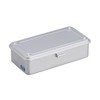 TOYO Steel Tool Box T-190 SV (Silver) H7.99×W4.29×D2.20inch Steel Trunk