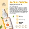 Devinez Sacral Chakra (Svadhishthana) Essential Oil Blend (15ml/0.50 fl oz)