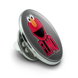 Sesame Street Elmo Smile Metal 0.75" Lapel Hat Pin Tie Tack Pinback