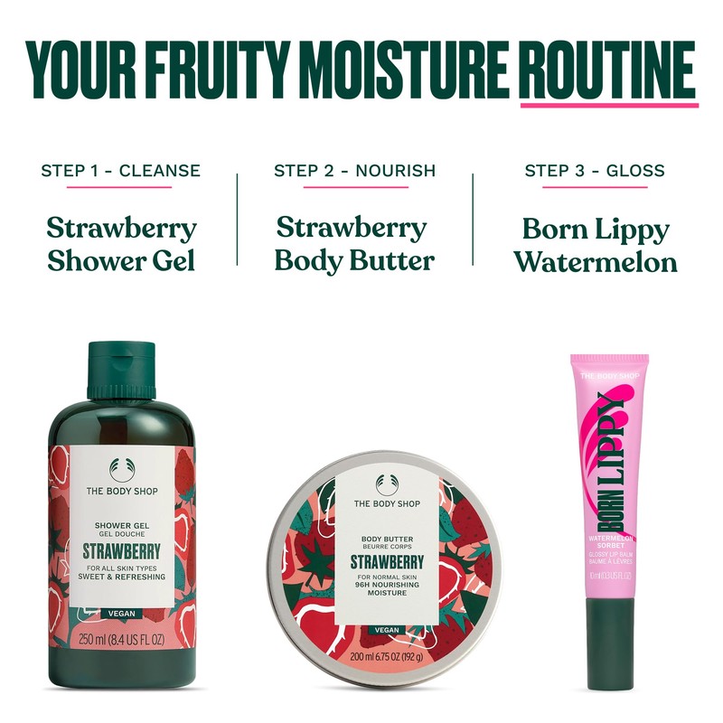 The Body Shop Born Lippy Watermelon Sorbet Glossy Hydrating Lip