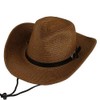 YAYUPLUS Men's Straw Hat, Farming Work, Straw Hat, Wide Brim,