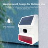 HXA523 Solar Outdoor Siren - Wireless, Compatible with HUXGO Smart