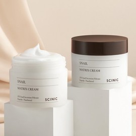 CYNIC 싸이닉 스네일 매트릭스 크림 120ML 대용량 1+1 CYNIC Snail Matrix Cream 120ML Large Size 1+1
