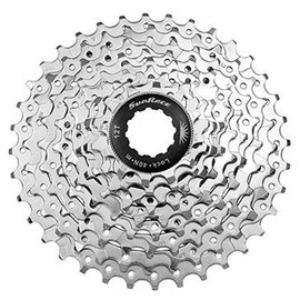 SunRace Silver 9 Speed 11-36T Cassette