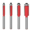 Baorder 6 mm Shank 4 Pieces Milling Cutter Groove Cutter