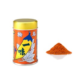 Hachimanya Sogoro Shinshu Zenkoji Daimon-cho Ichimi Ichimi Peppers in Bags, 0.5 oz (15 g) x 4 Bags Set