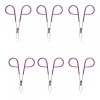 Curtis 6pzs Maxi Pinza Para Depilar Cejas Lady Curtis 57lc