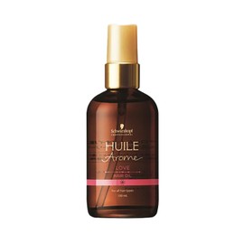Huile Arome Hair Oil, Love 3.4 fl oz (100 ml), Leave-In Treatment, Oriental Scent, Glossy Henckel Japan