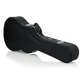 Gator Cases Hard-Shell Wood Case for 3/4 Size Acoustic Guitars; (GWE-ACOU-3/4)