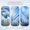 BEAUTEX Cooling Comforter Twin Size Cool Blanket for Hot Sleepers(Pink)