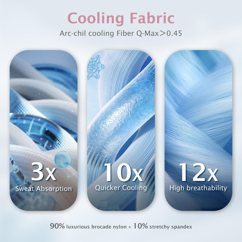 BEAUTEX Cooling Comforter Twin Size Cool Blanket for Hot Sleepers(Pink)